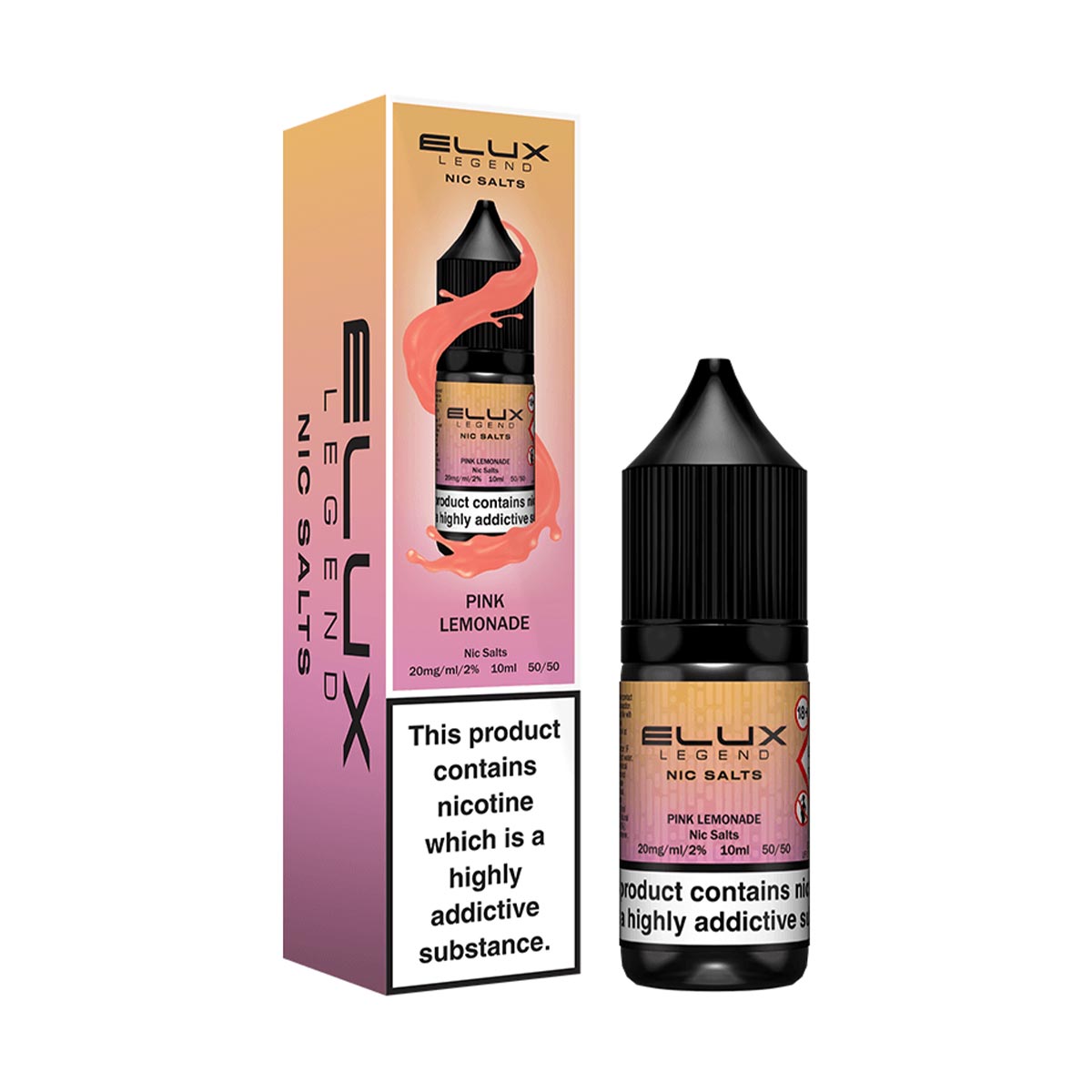 Pink Lemonade elux legend nic salts 10ml/20mg