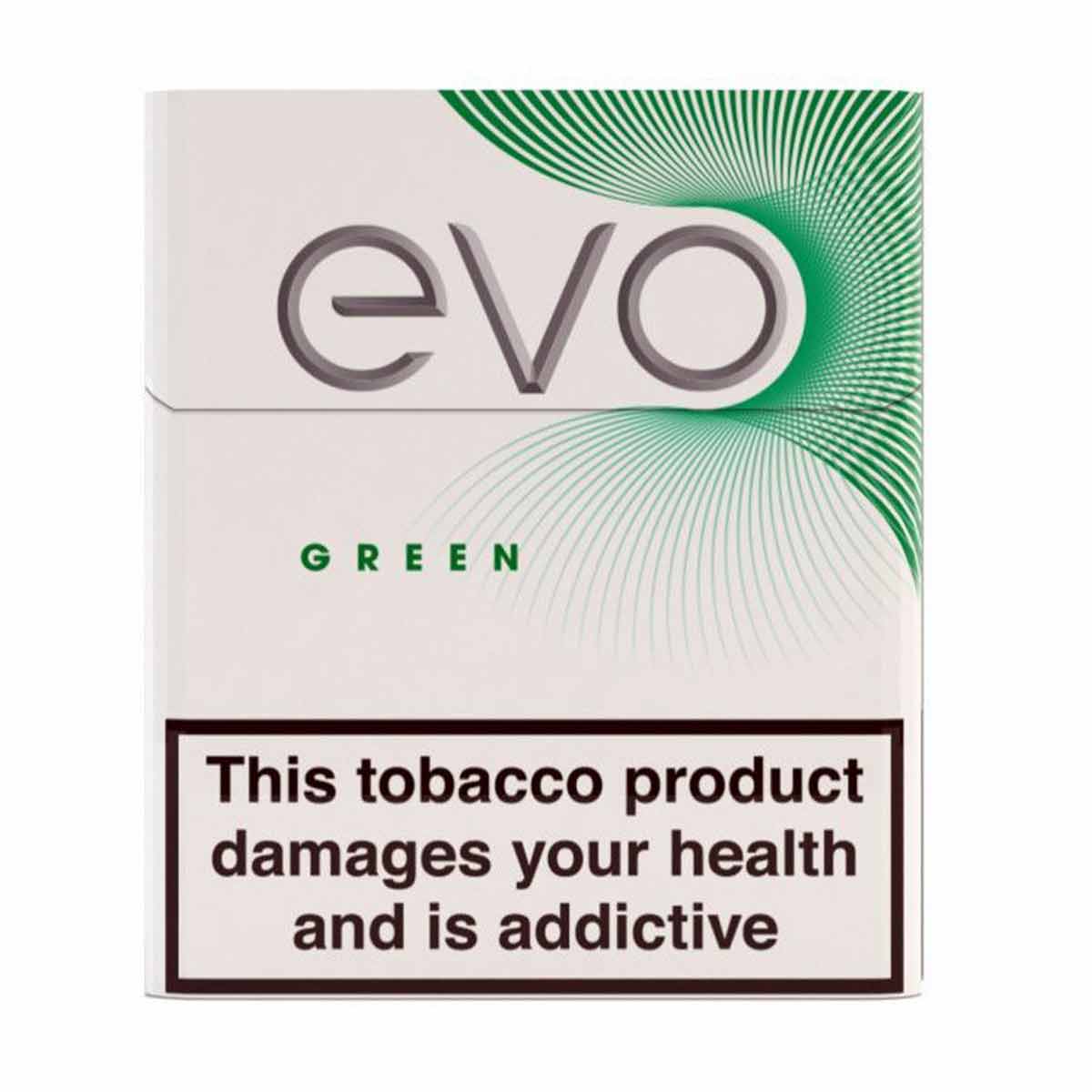 Evo Tobacco Sticks  Green