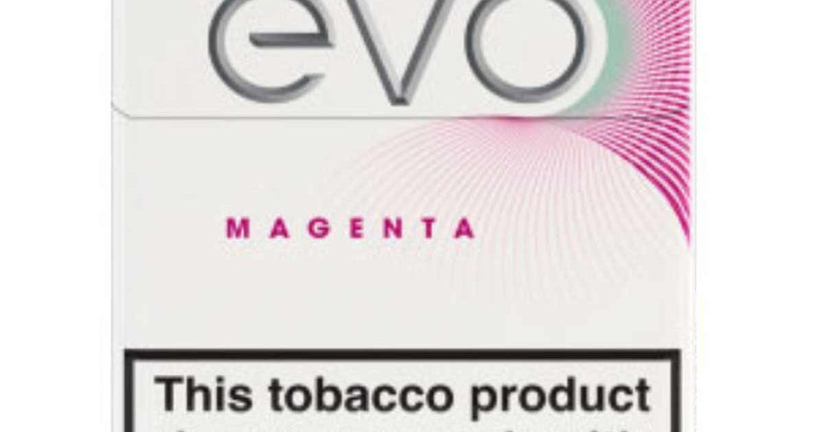 Evo Tobacco Sticks Magenta | Grey Haze UK