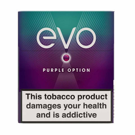 Purple Option evo tobacco sticks