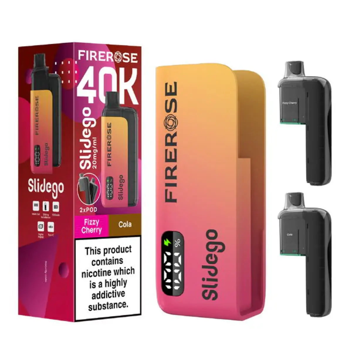 Firerose Slidego Prefilled Vape Kit