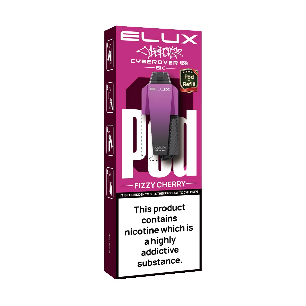 Elux Cyberover 6K Refill Pods