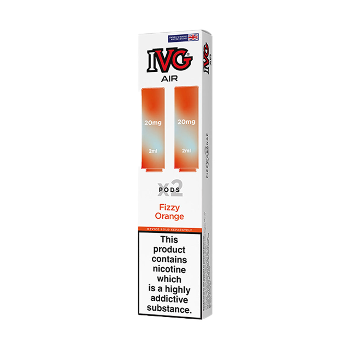 IVG Air 4 in 1 Prefilled Pods | Grey Haze UK IVG Air 4 in 1 Prefilled Pods | Grey Haze UK