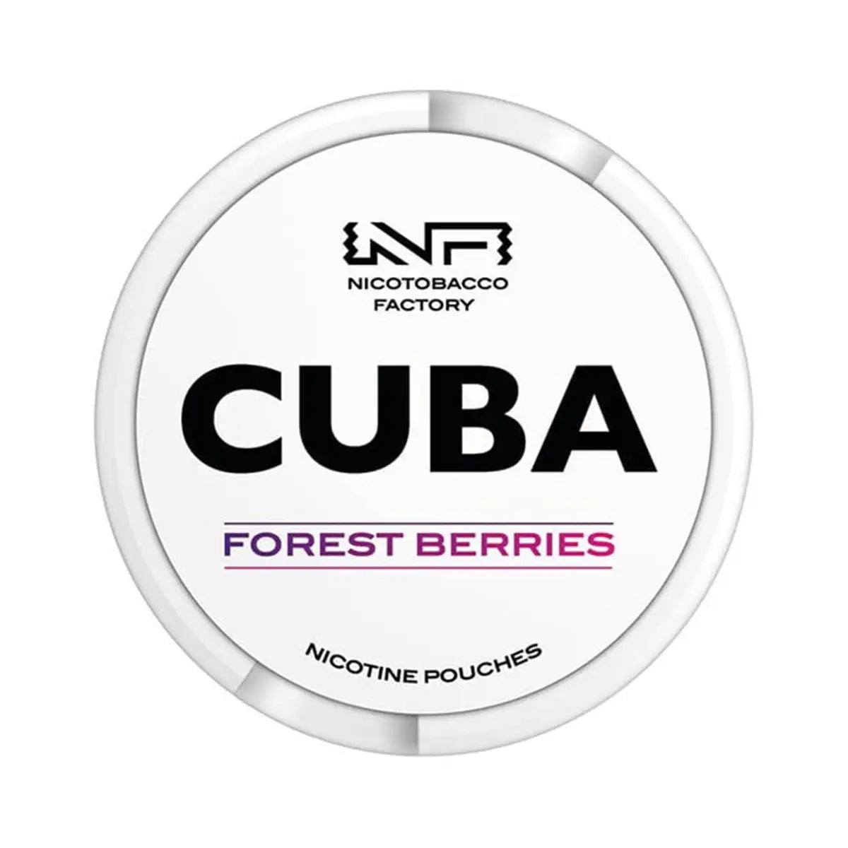 Forest Berries Cuba White Nicotine Pouches