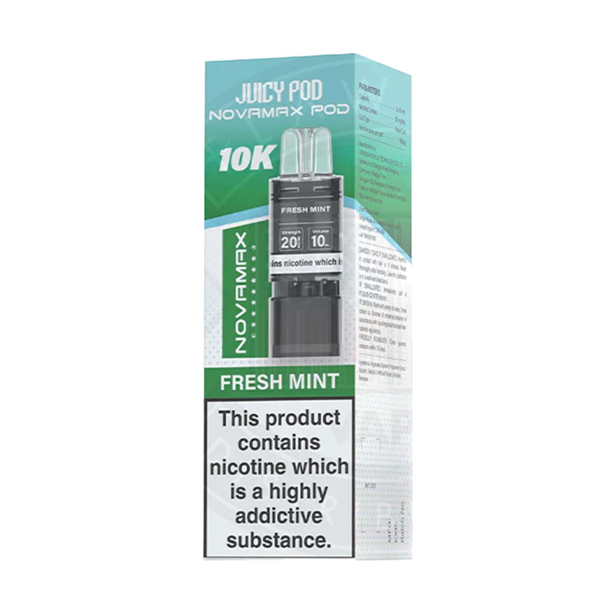 Juicy Pod NOVAMAX 10K Prefilled Pods