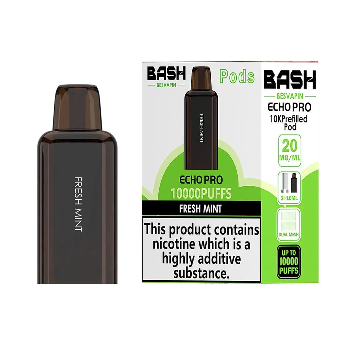 Bash Eco Pro 10k Prefilled Pods