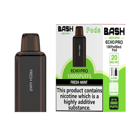 Bash Eco Pro 10k Prefilled Pods