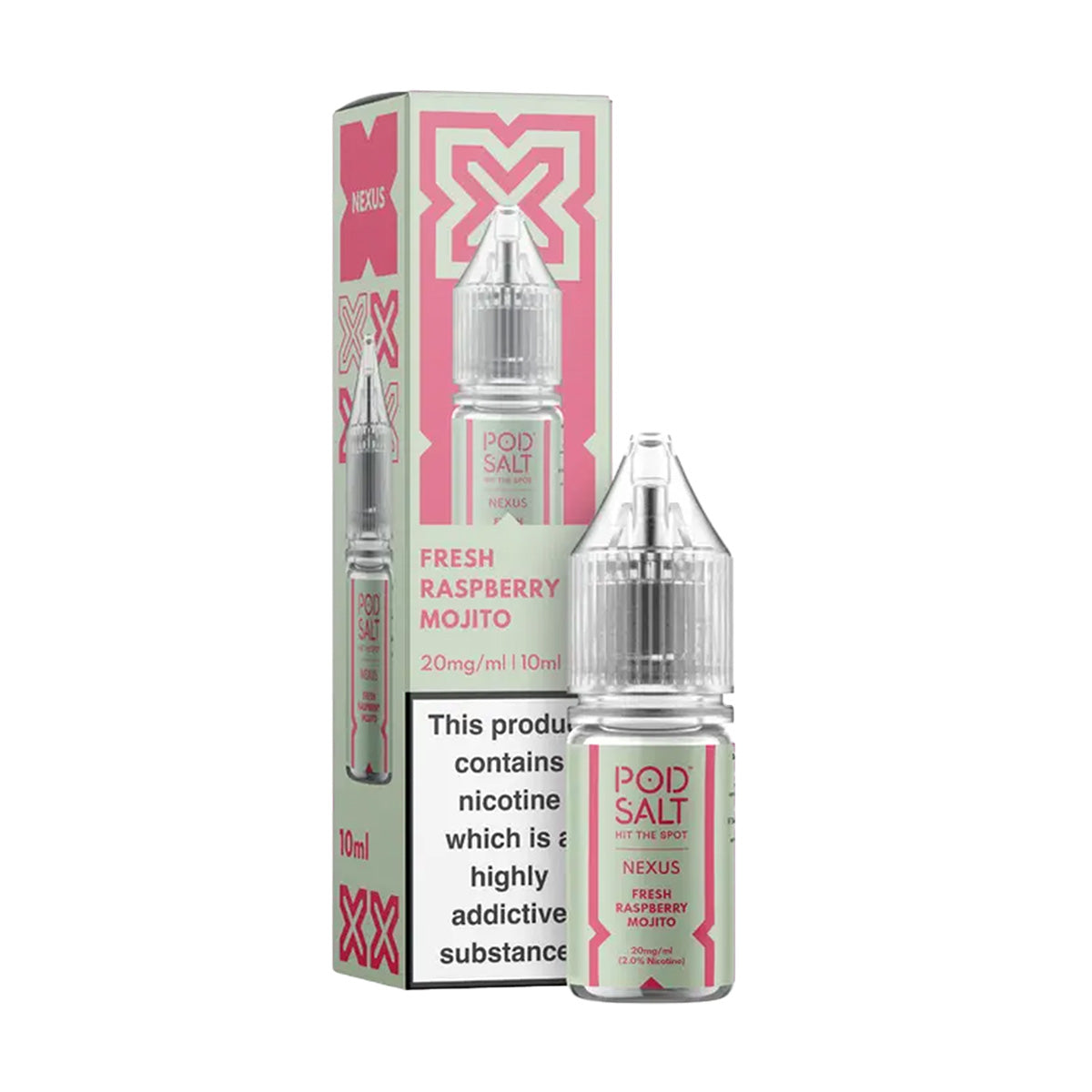 Fresh Raspberry Mojito Nic Salt by Pod Salt Nexus