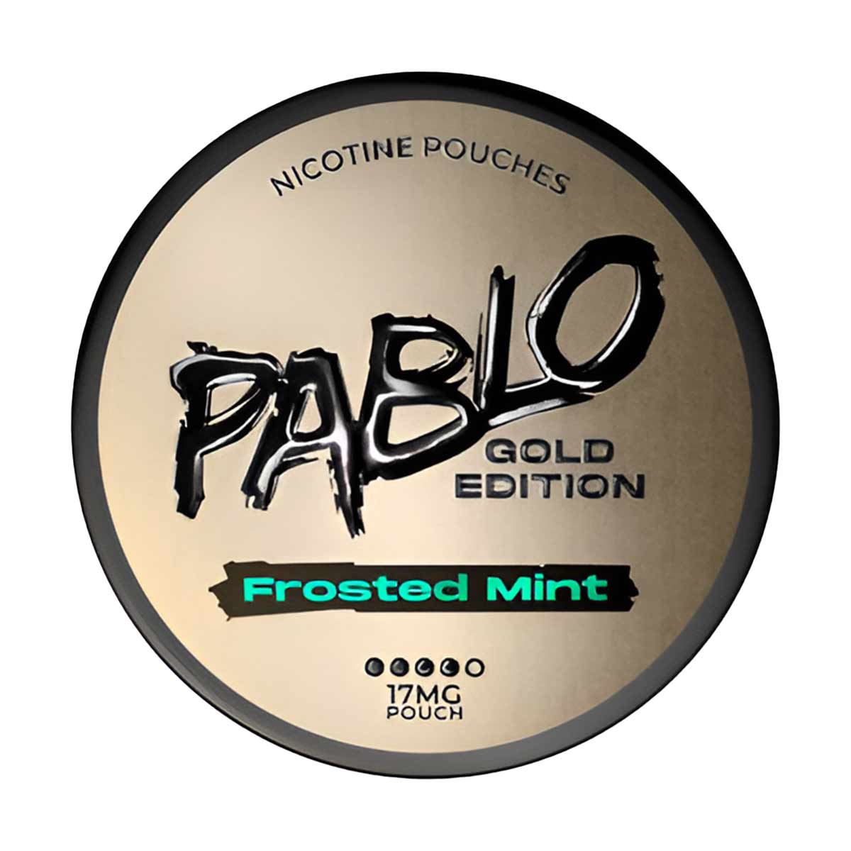 Frosted Mint Pablo Nicotine Pouches Gold Edition