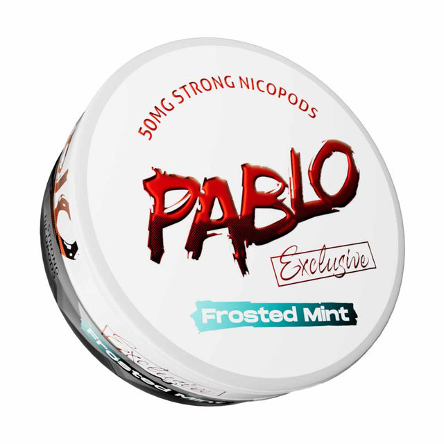 Frosted Mint pablo snus nicotine pouches 