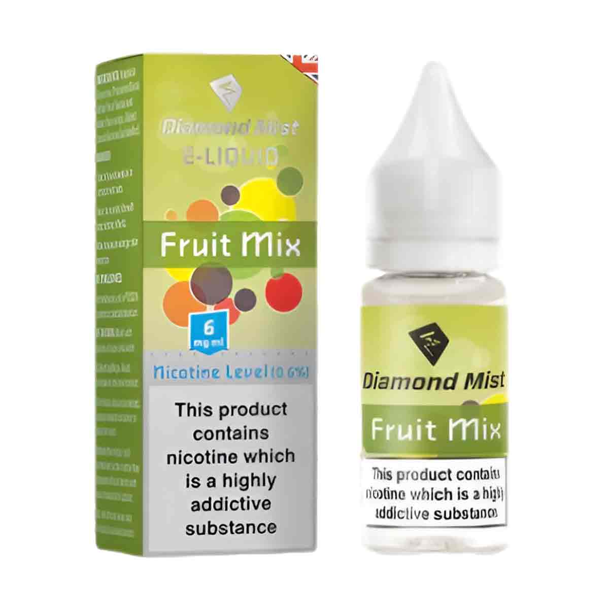 Fruit Mix Diamond Mist 50/50 Nic Salt E-Liquid