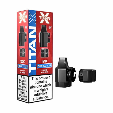 Titan X Prefilled Pods + Refill Pack