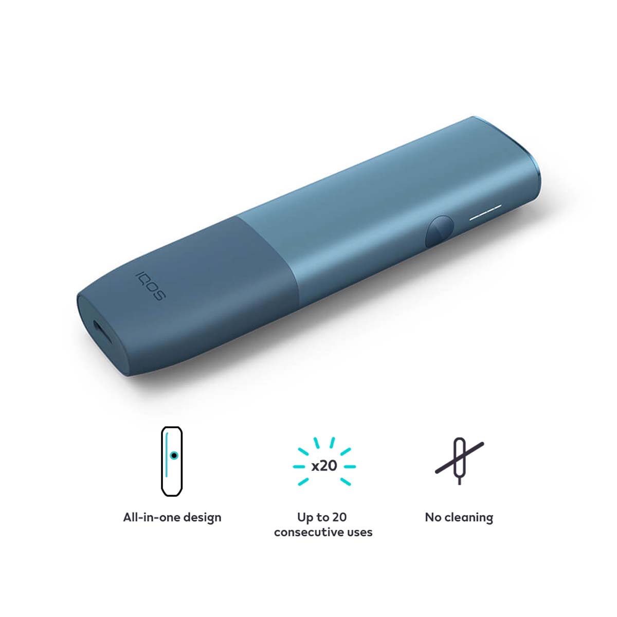 Azure Blue iqos iluma One kit Features