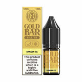 Banana Ice Gold Bar e-liquid nic salts 10mg