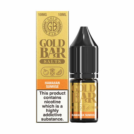 Hawaiian Sunrise Gold Bar e-liquid nic salts 10mg