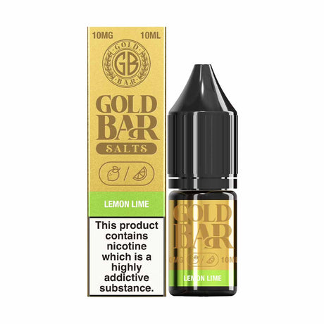 Lemon Lime Gold Bar e-liquid nic salts 10mg