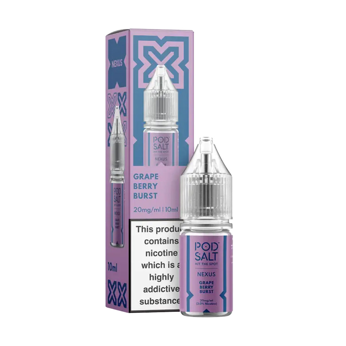 Grape Berry Burst Nic Salt by Pod Salt Nexus