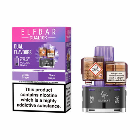 Elf Bar Dual 10k Prefilled Pod Refill Pack