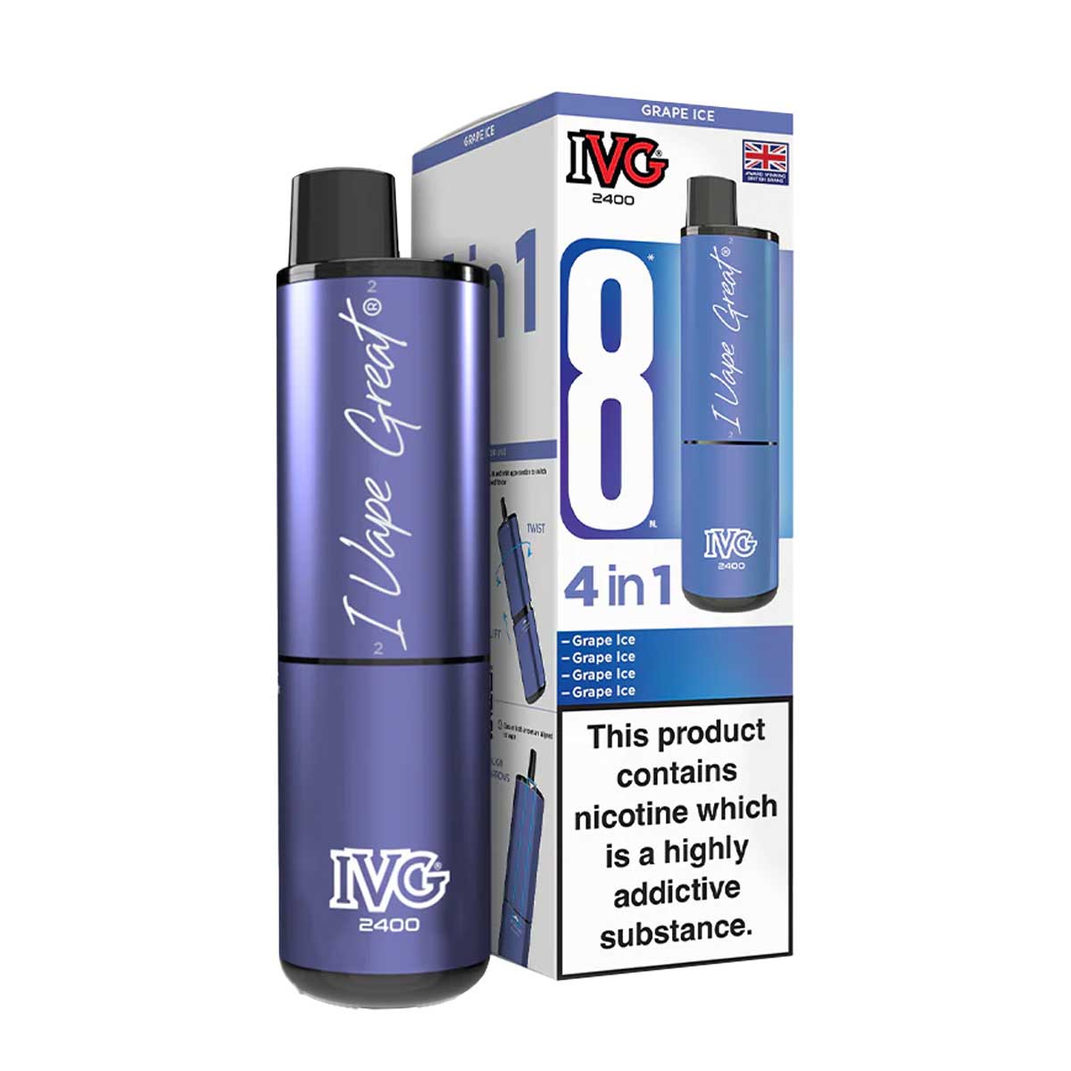 IVG 2400 Rechargeable Vape Kit