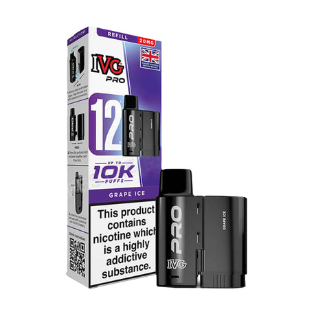 IVG Pro 12 Prefilled Pods + Refill Containers