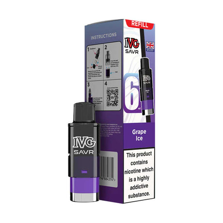 IVG SAVR Prefilled Pod + Refill Container