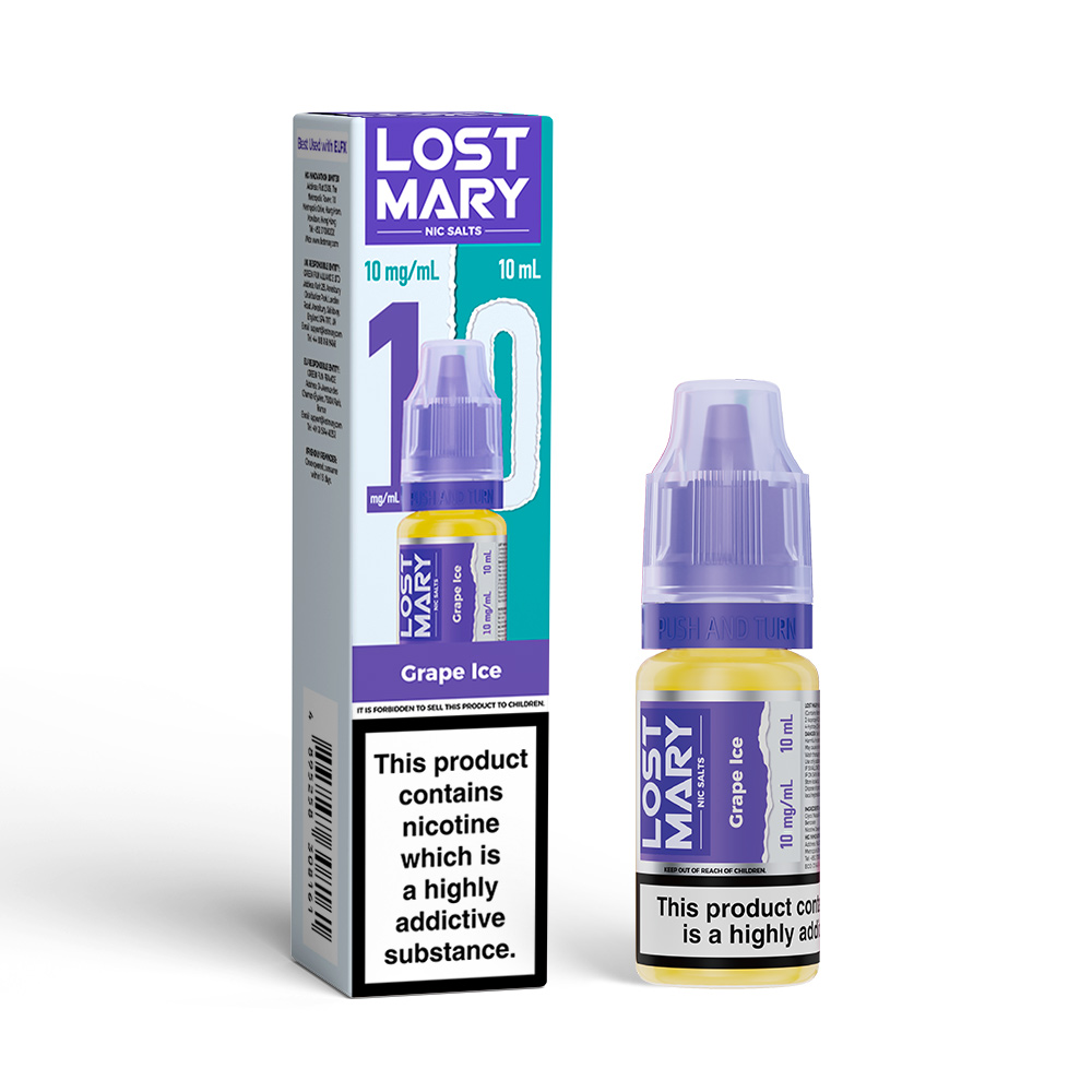 Grape Ice Lost Mary Nicotine Salts