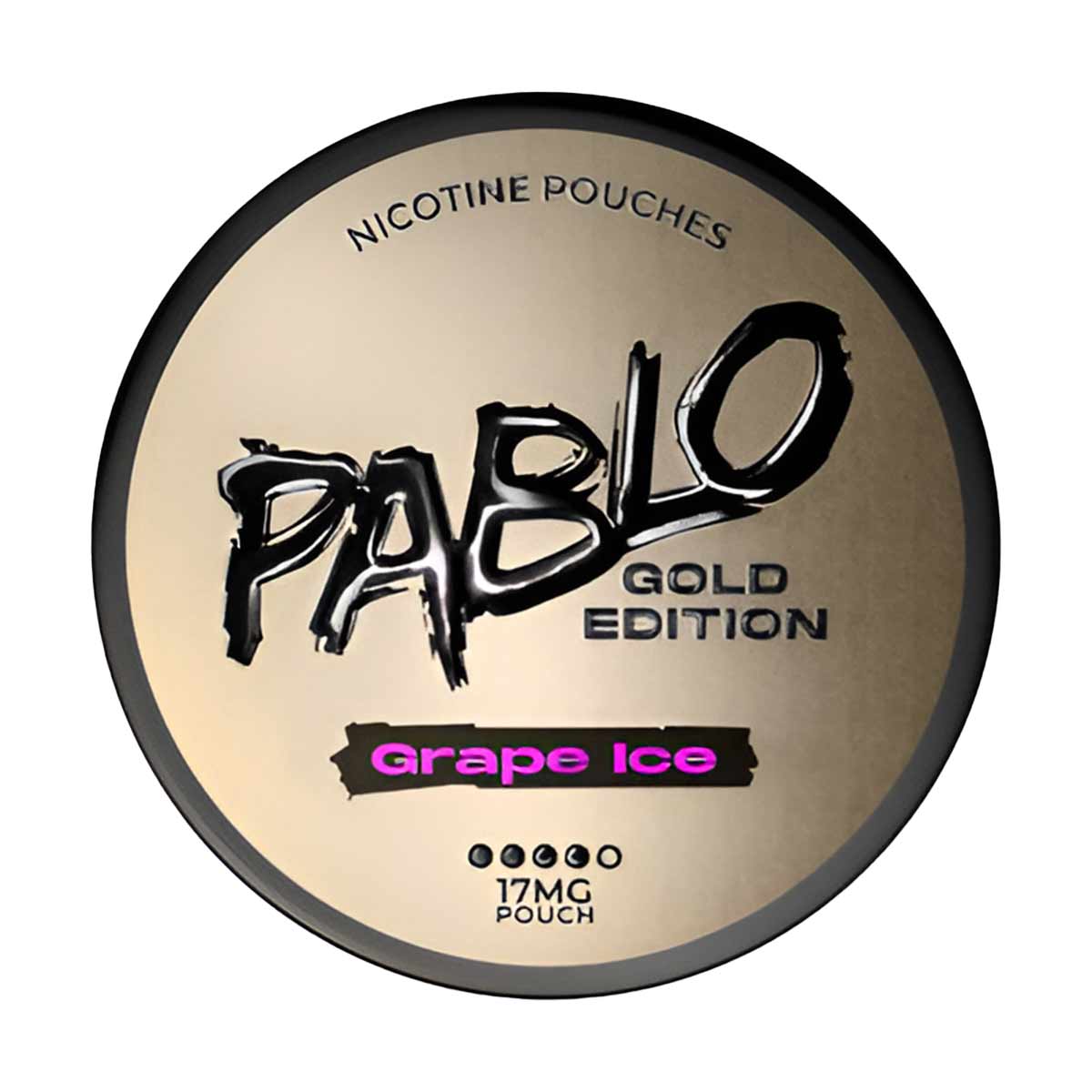 Grape Ice Pablo Nicotine Pouches Gold Edition
