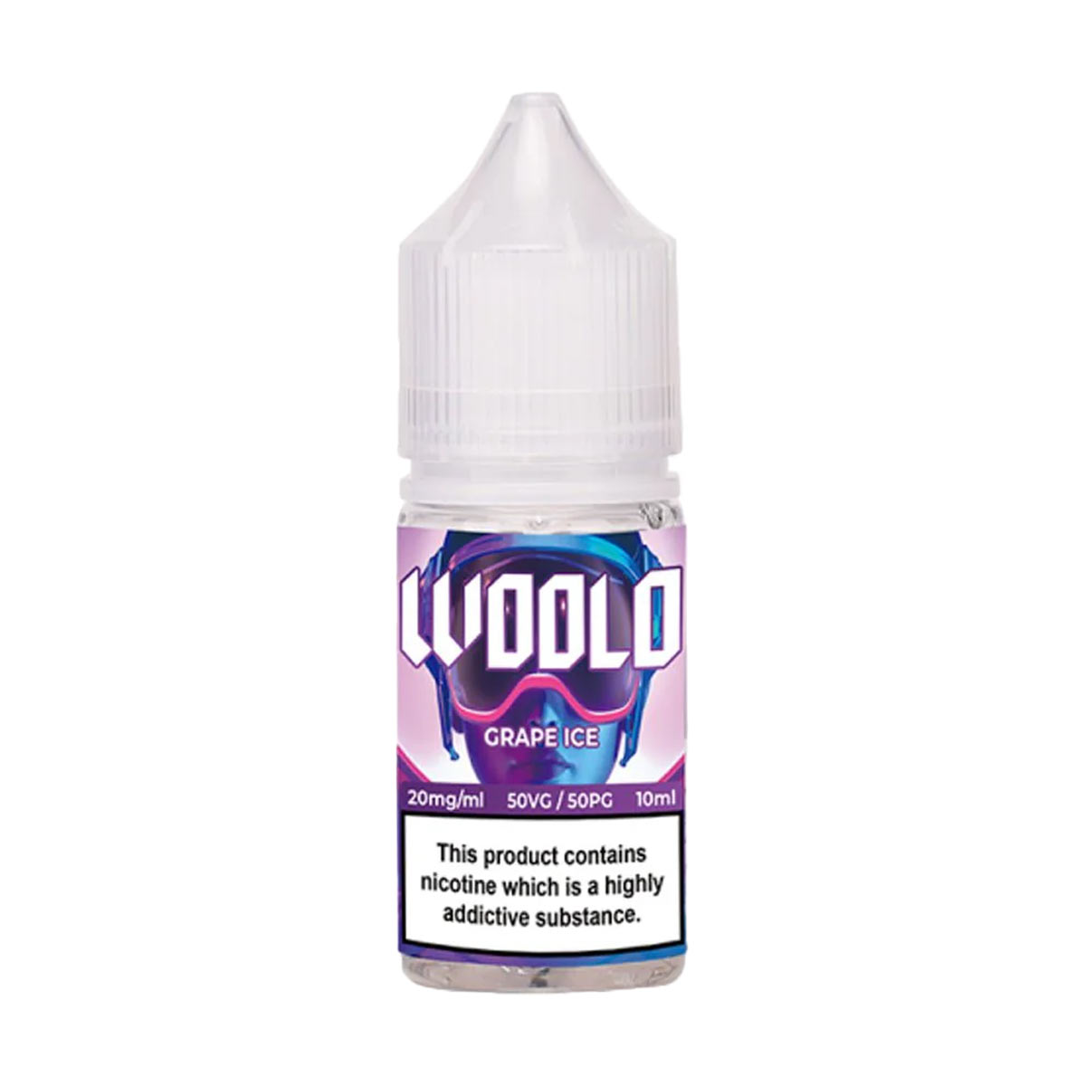 Grape Ice Woolo Nic Salt E-liquid 10ml