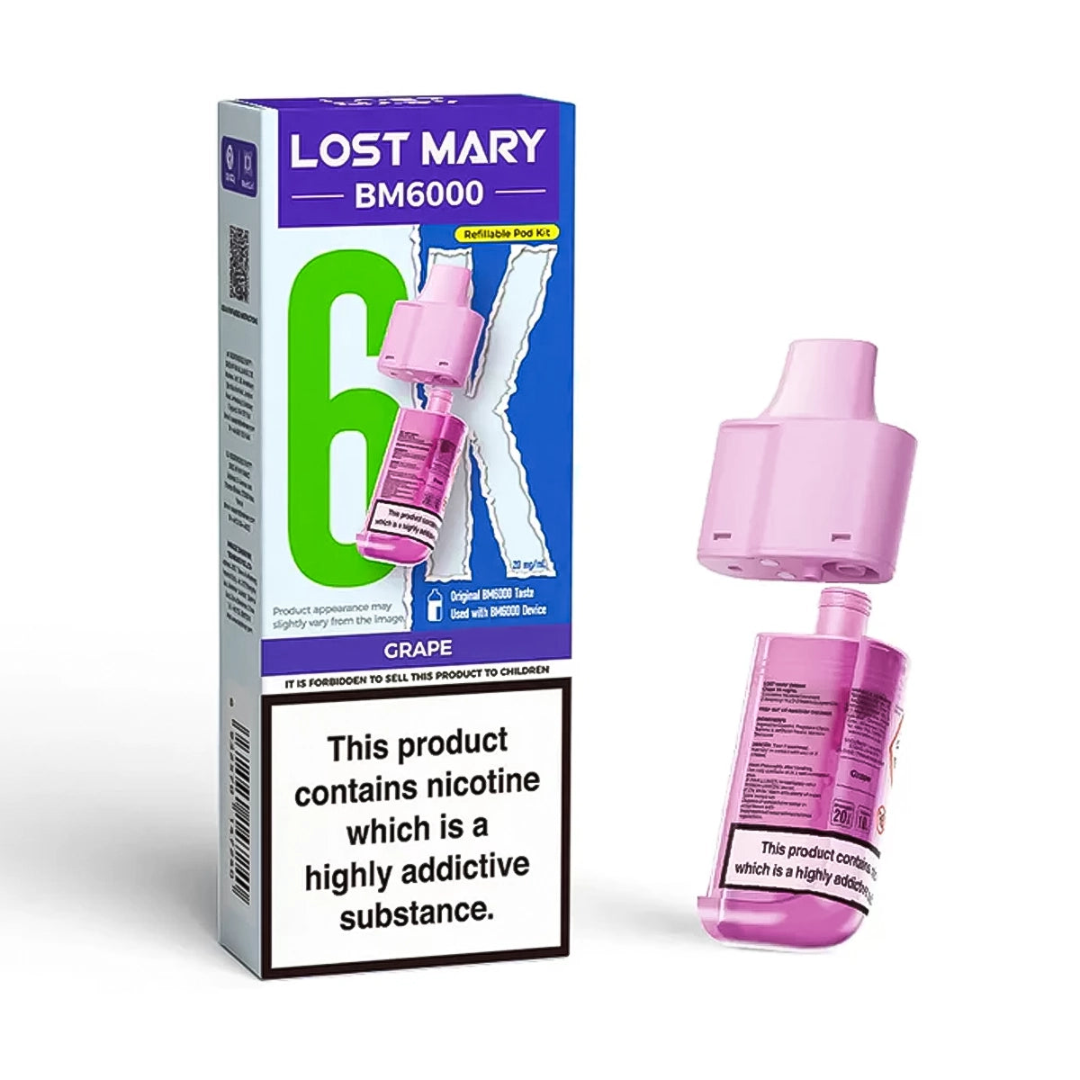 Lost Mary BM6000 Prefilled Pods