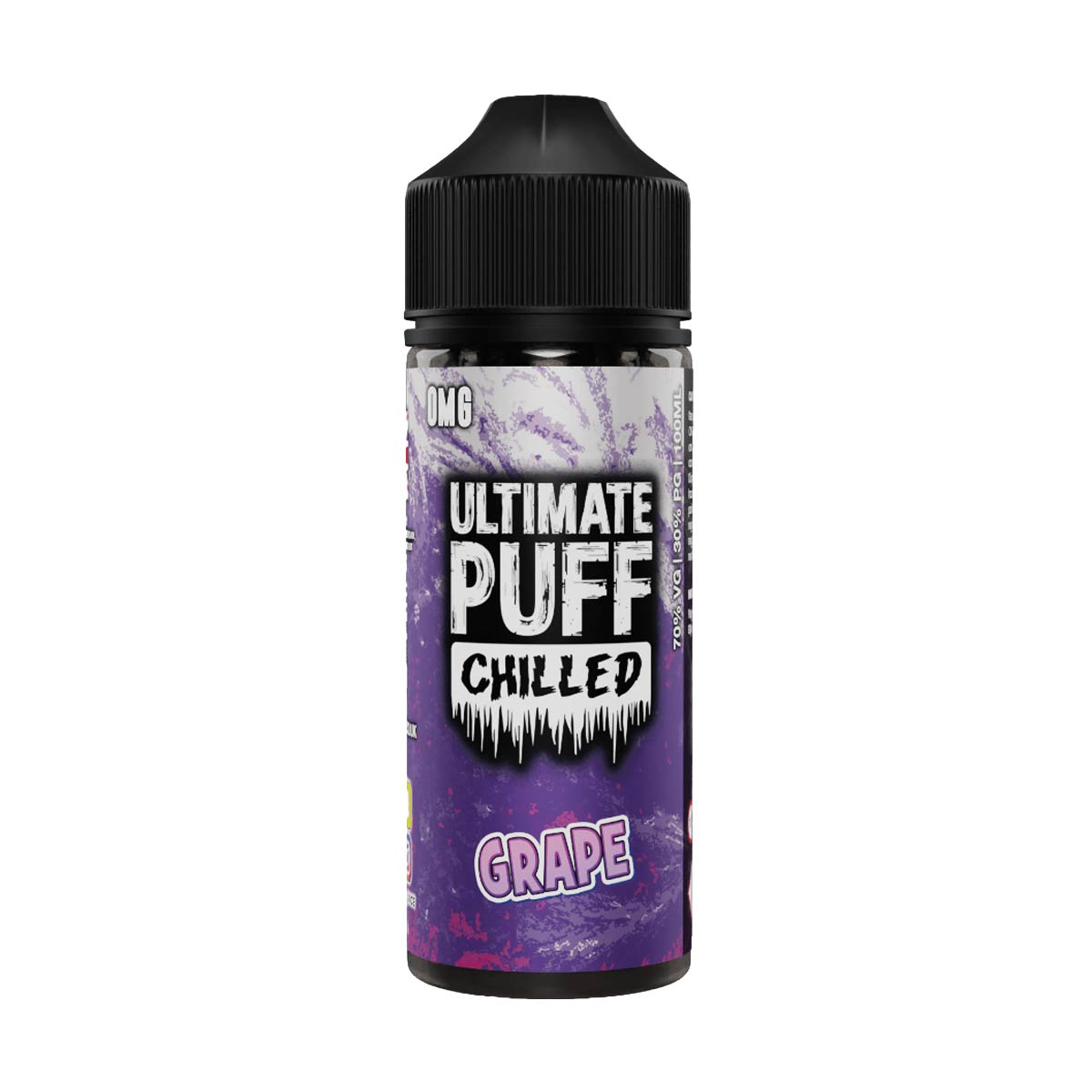 Grape Ultimate Puff Chilled Shortfill E-liquids 100ml