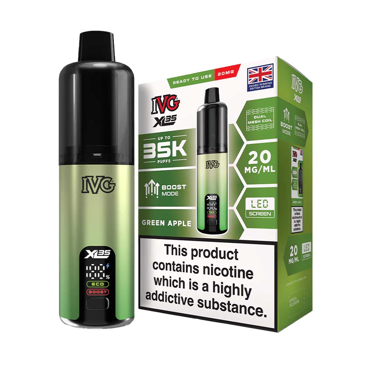 IVG XL 35K Prefilled Vape Kit