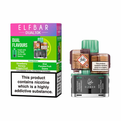 Elf Bar Dual 10k Prefilled Pod Refill Pack
