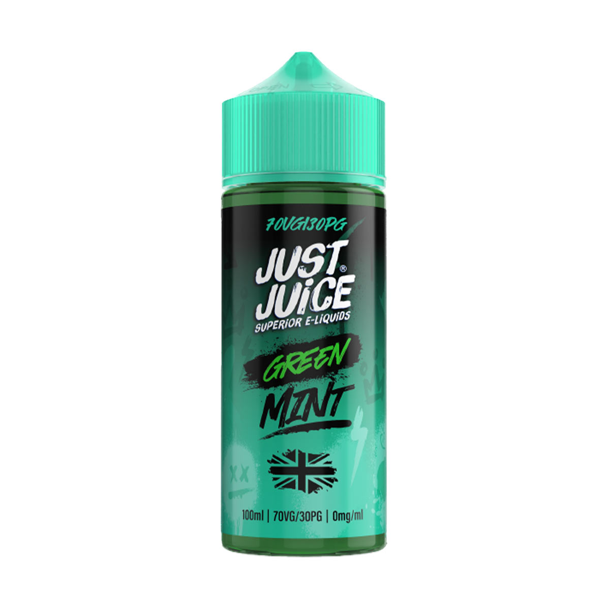 Green Mint Just Juice Mint Range Shortfill