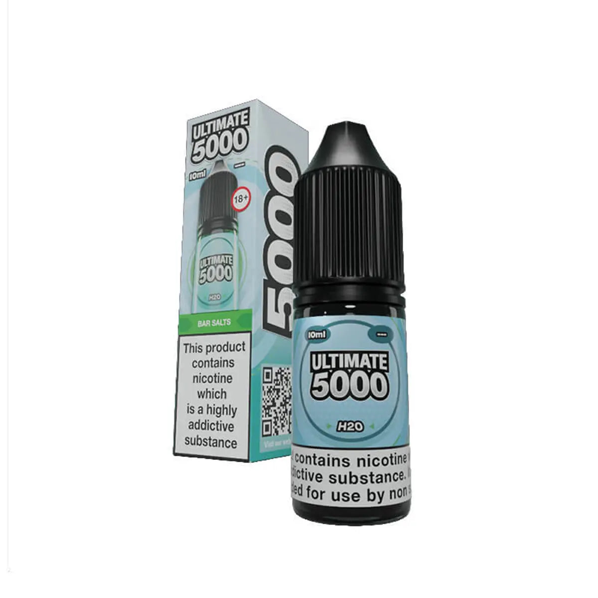 H20 Ultimate 5000 Bar Salts Nic Salt E-Liquid