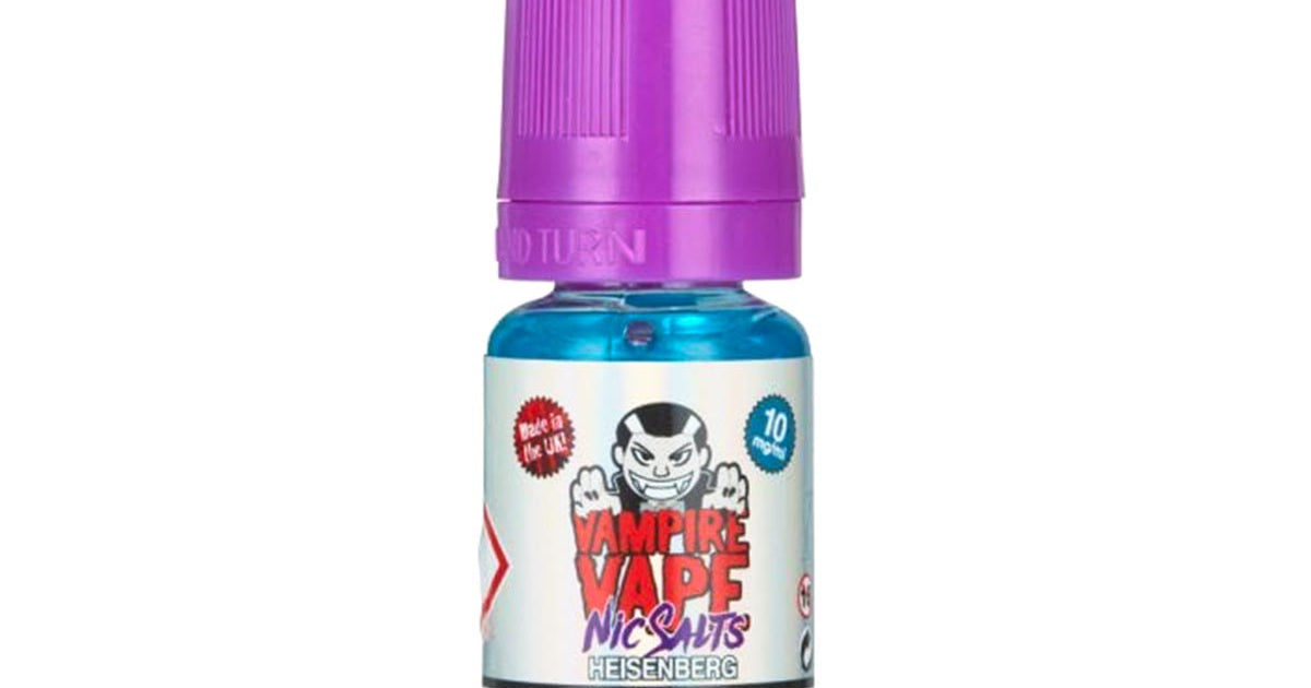 Heisenberg Nic Salt Vampire Vape | Grey Haze UK Heisenberg Nic Salt Vampire Vape | Grey Haze UK