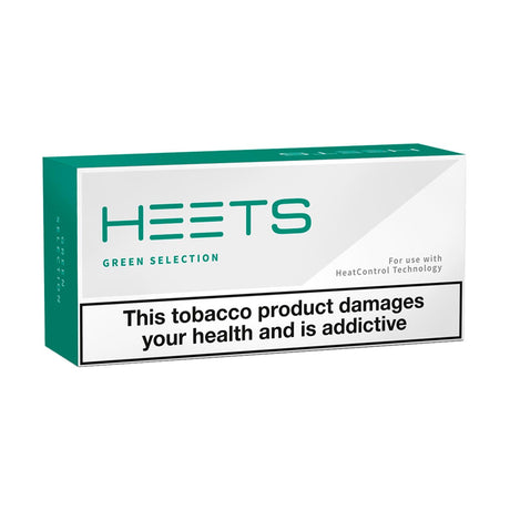 Green iqos heets Tobacco Sticks 10 packs