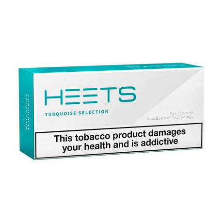 Turquoise iqos heets Tobacco Sticks 10 packs