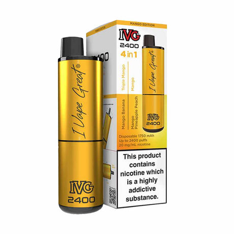 Mango Edition ivg 2400 disposable vape 