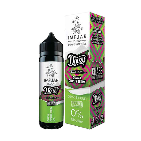 Guava Citrus Berry 50/50 shortfill e liquid Imp Jar X Doozy Exclusive