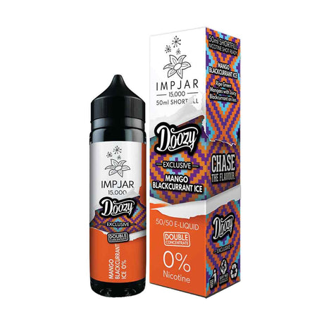 Mango Blackcurrant Ice 50/50 shortfill e liquid Imp Jar X Doozy Exclusive