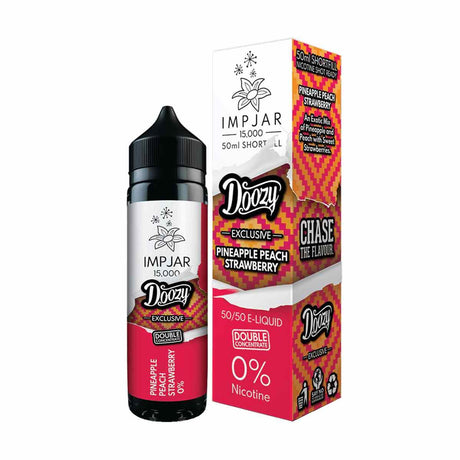 Pineapple Peach Strawberry 50/50 shortfill e liquid Imp Jar X Doozy Exclusive