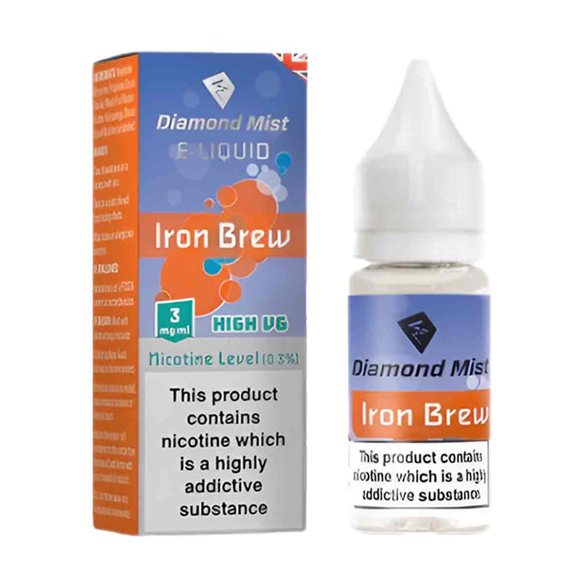 Iron Brew Diamond Mist 50/50 Nic Salt E-Liquid