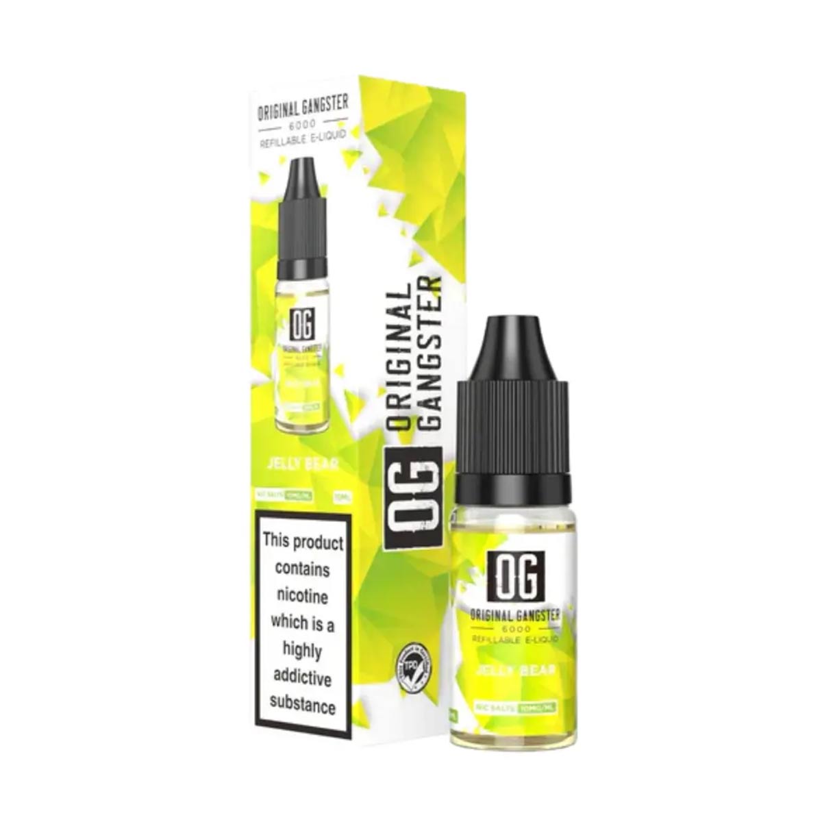 Jelly Bear OG Original Gangster 6000 10ml Nic Salt E-liquid