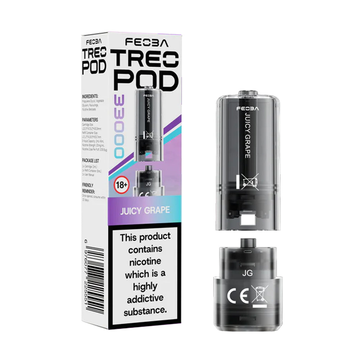 Feoba Treo 33000 Prefilled Pods