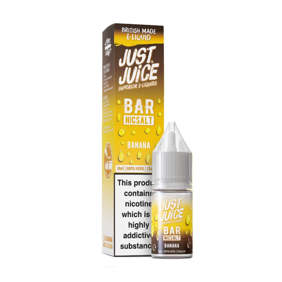 Banana Just juice bar vape nic salts 20mg