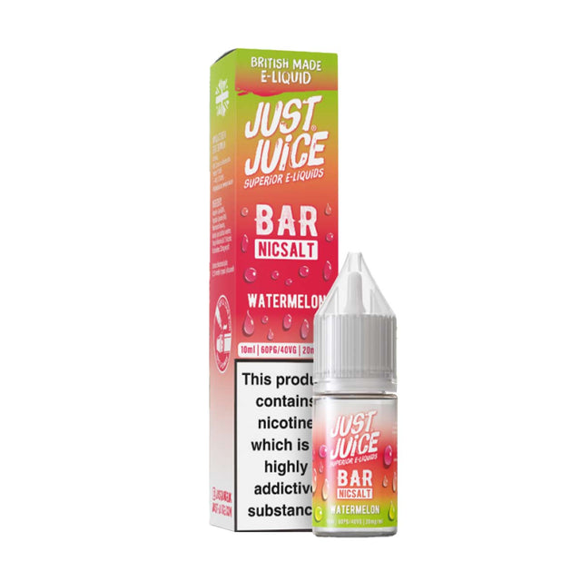 Watermelon Just juice bar vape nic salts 20mg