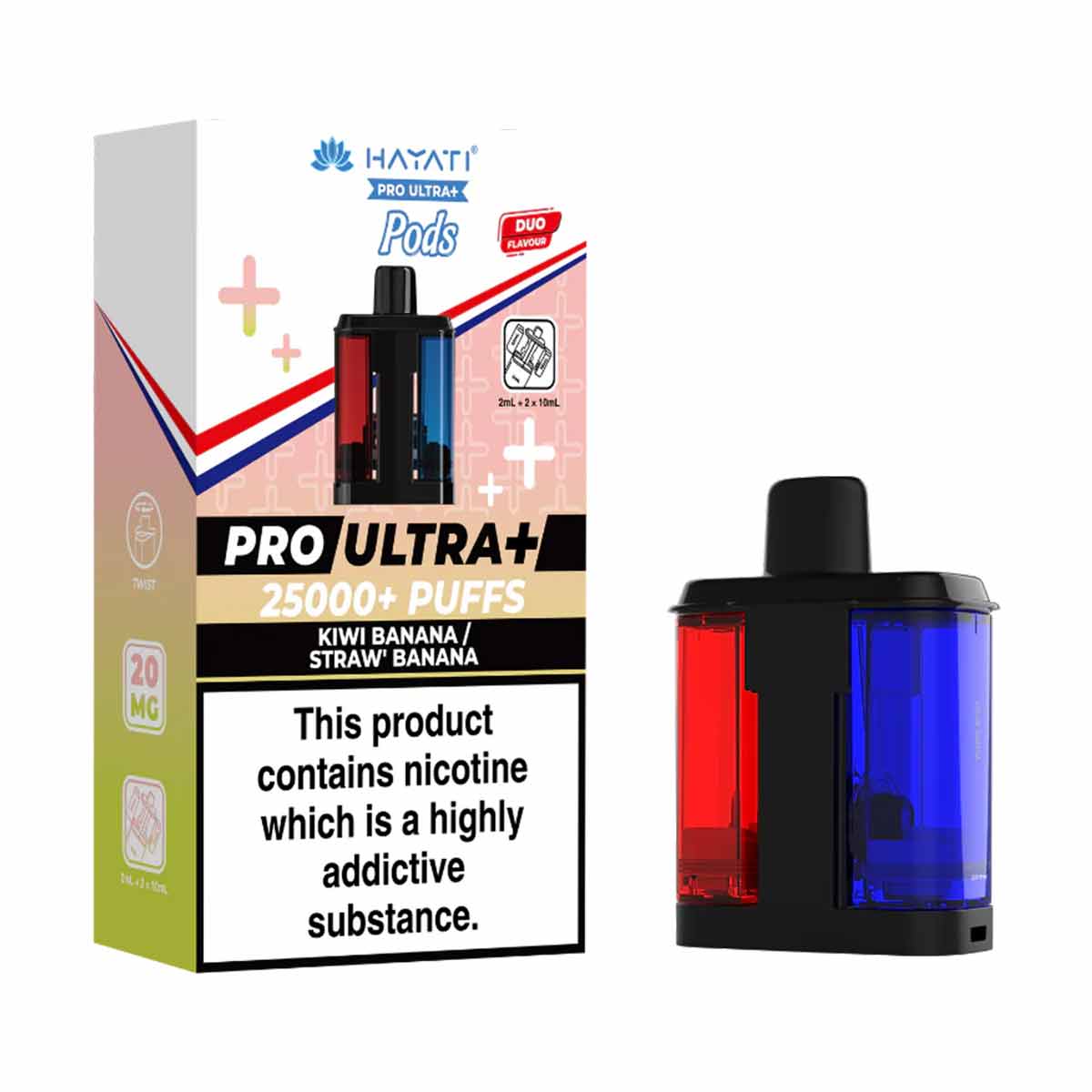 Hayati Pro Ultra + 25K Prefilled Pods