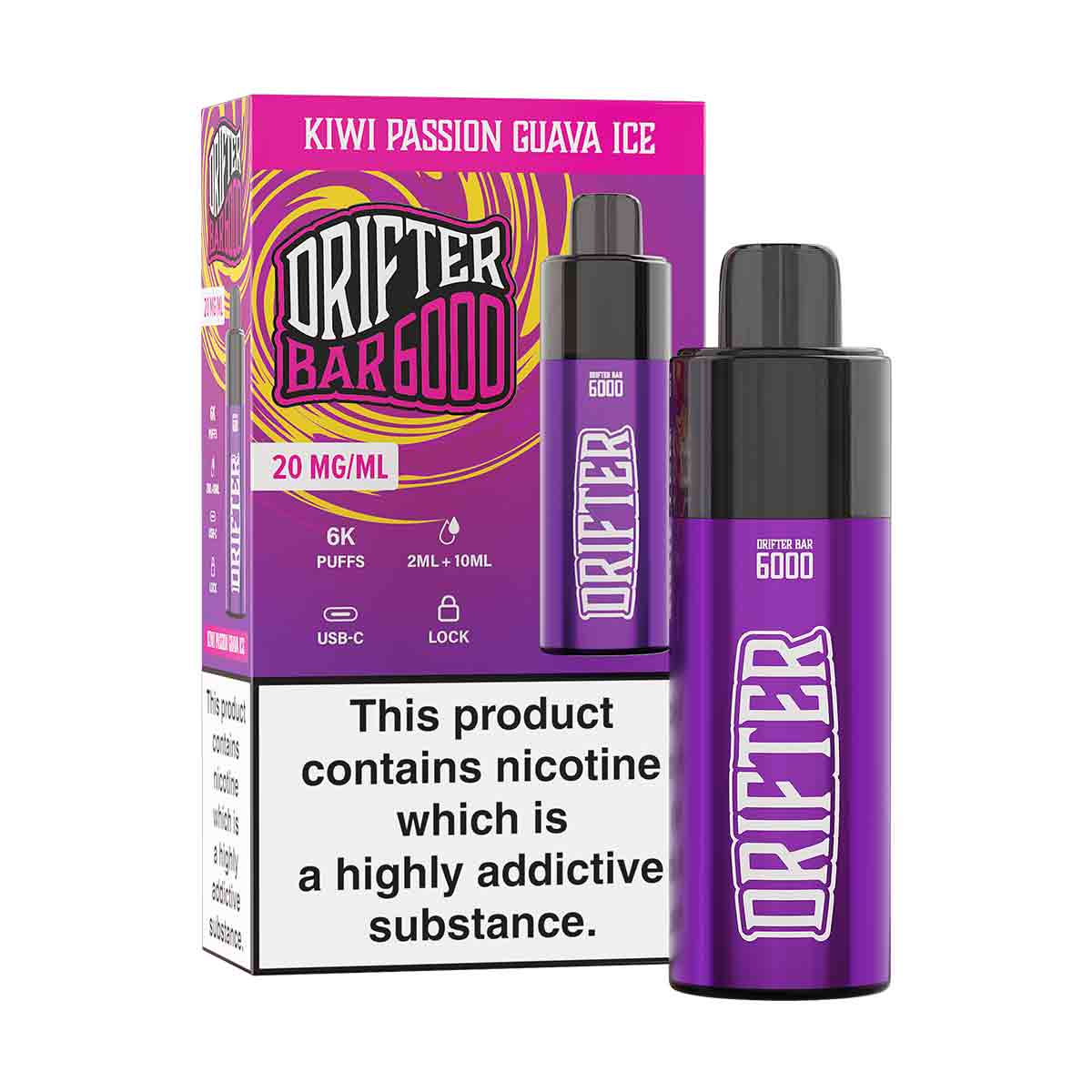 Drifter Bar 6K Prefilled Pod Kit