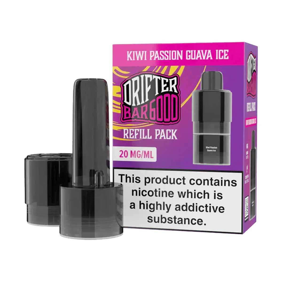 Drifter Bar 6K Prefilled Pod + Refill
