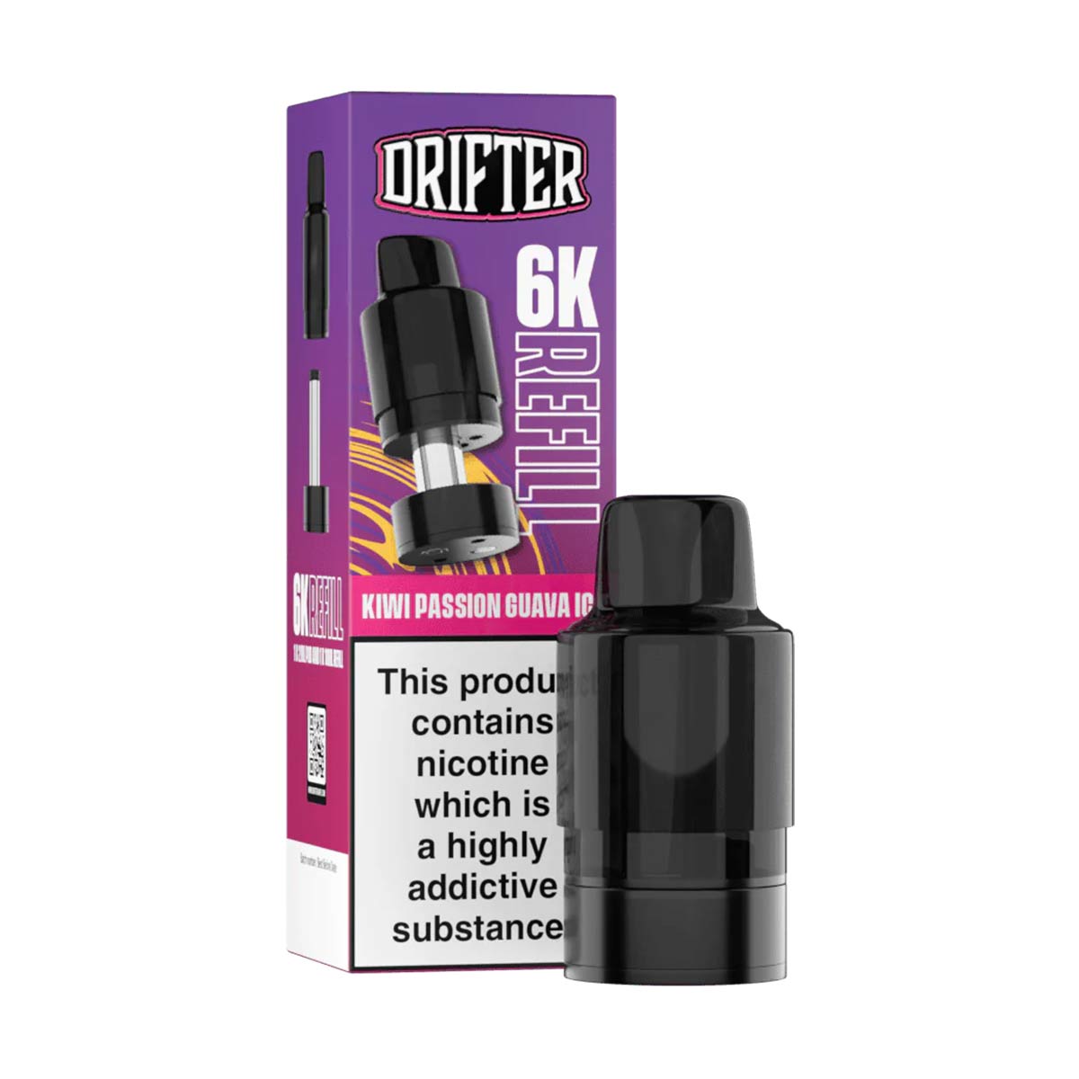 ccell vape cbd Drifter Bar 6000 Prefilled Pods | Replacement Vape Pods | From £5.99